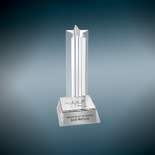 Load image into Gallery viewer, Custom Star Column Acrylic, Personalized Engraving Gifts shipped from USA.