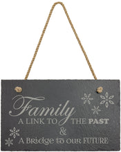Load image into Gallery viewer, Custom Rectangle Slate Decor with Hanger String