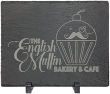 Load image into Gallery viewer, Custom Rectangle Slate Decor with Plastic Feet