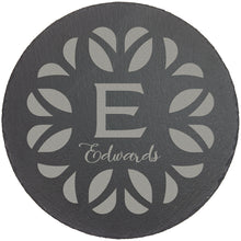 Load image into Gallery viewer, Custom Round Slate Decor with Foam Pads