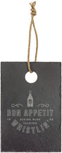 Load image into Gallery viewer, Custom Rectangle Slate Cutting Board with Hanger String, Personalized Engraving Gifts shipped from USA.