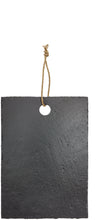 Load image into Gallery viewer, Custom Rectangle Slate Cutting Board with Hanger String
