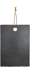 Load image into Gallery viewer, Custom Rectangle Slate Cutting Board with Hanger String
