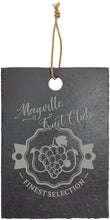 Load image into Gallery viewer, Custom Rectangle Slate Cutting Board with Hanger String, Personalized Engraving Gifts shipped from USA.