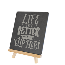 Load image into Gallery viewer, Custom Wood/Slate Easel, Personalized Engraving Gifts shipped from USA.