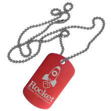 Load image into Gallery viewer, 1" x 2" Anodized Aluminum G.I. Tag