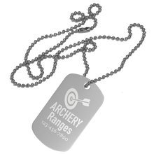 Load image into Gallery viewer, 1" x 2" Anodized Aluminum G.I. Tag