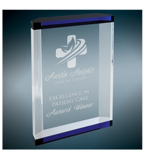 Load image into Gallery viewer, Custom Victory Capri Acrylic with Blue Bands, Personalized Engraving Gifts shipped from USA.