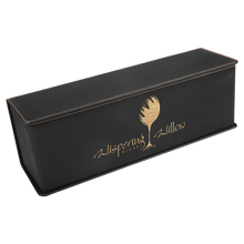Load image into Gallery viewer, Custom Leatherette Single Wine Box with Tools