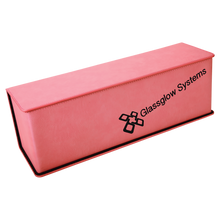 Load image into Gallery viewer, Custom Leatherette Single Wine Box with Tools