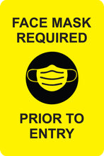 Load image into Gallery viewer, Face Mask Required Sign