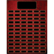 Load image into Gallery viewer, Rosewood Piano Finish Completed Perpetual Plaque-72 Name Plates