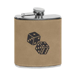 Leatherette Flask Sets