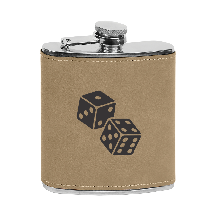 Leatherette Flask Sets