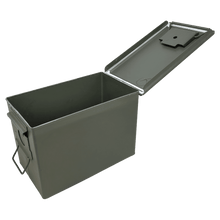 Load image into Gallery viewer, Fat 50 Caliber Army Surplus Steel Can, Personalized Engraving Gifts shipped from USA.
