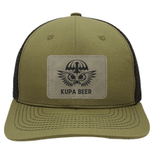 Load image into Gallery viewer, Classic Trucker Hat with free Custom Leatherette Hex Patch, Personalized Engraving Gifts shipped from USA.
