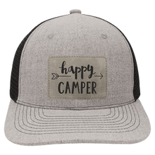 Load image into Gallery viewer, Classic Trucker Hat with free Custom Leatherette Hex Patch, Personalized Engraving Gifts shipped from USA.
