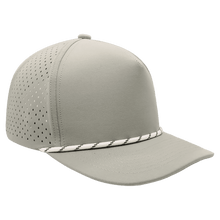 Load image into Gallery viewer, Performance Hat with Rope and Custom Leatherette Hex Patch, Personalized Engraving Gifts shipped from USA.
