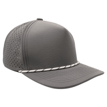 Load image into Gallery viewer, Performance Hat with Rope and Custom Leatherette Hex Patch, Personalized Engraving Gifts shipped from USA.
