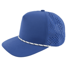 Load image into Gallery viewer, Performance Hat with Rope and Custom Leatherette Hex Patch, Personalized Engraving Gifts shipped from USA.
