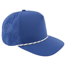 Load image into Gallery viewer, Performance Hat with Rope and Custom Leatherette Hex Patch, Personalized Engraving Gifts shipped from USA.
