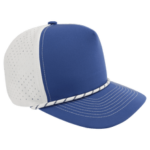 Load image into Gallery viewer, Performance Hat with Rope and Custom Leatherette Hex Patch, Personalized Engraving Gifts shipped from USA.
