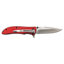 Load image into Gallery viewer, Bison River 4 1/4" Pocket Knife, Anodized Aluminum/Stainless Steel, Personalized Engraving Gifts shipped from USA.

