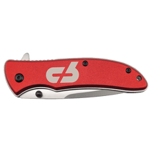 Load image into Gallery viewer, Bison River 4 1/4" Pocket Knife, Anodized Aluminum/Stainless Steel, Personalized Engraving Gifts shipped from USA.

