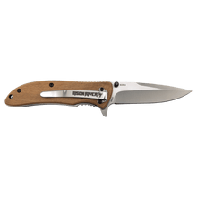 Load image into Gallery viewer, Bison River 4 1/4" Pocket Knife, Anodized Aluminum/Stainless Steel, Personalized Engraving Gifts shipped from USA.
