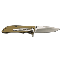 Load image into Gallery viewer, Bison River 4 1/4" Pocket Knife, Anodized Aluminum/Stainless Steel, Personalized Engraving Gifts shipped from USA.
