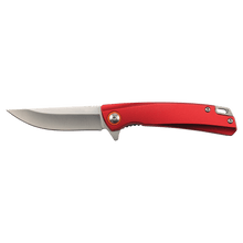 Load image into Gallery viewer, Bison River 4" Pocket Knife with Ball Bearing Open Mechanism, Anodized Aluminum/Stainless Steel, Personalized Engraving Gifts shipped from USA.
