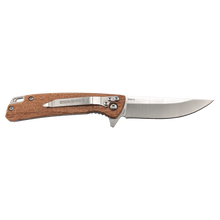 Load image into Gallery viewer, Bison River 4" Pocket Knife with Ball Bearing Open Mechanism, Anodized Aluminum/Stainless Steel, Personalized Engraving Gifts shipped from USA.
