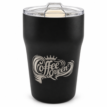 Load image into Gallery viewer, Engraved Christmas Tumbler, 13 oz Polar Camel Ceramic-Lined Coffee Cup with Slider Lid, 25 Holiday Designs, 8 Colors Personalized Engraving Gifts shipped from USA.
