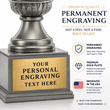 Load image into Gallery viewer, Personalized Golf Jug Award – Custom Engraved Tournament Golf Trophy - Golfer Gift, Personalized Engraving Gifts shipped from USA.
