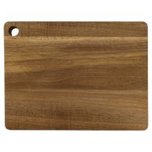 Load image into Gallery viewer, Acacia Cutting Board with Drip Ring and Corner Hole, Personalized Engraving Gifts shipped from USA.
