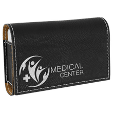 Load image into Gallery viewer, Pill Box Schedule 4 3/4" x 3 1/8", Leatherette, Personalized Engraving Gifts shipped from USA
