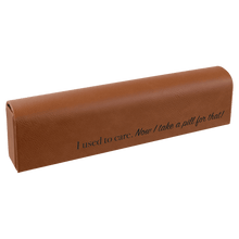 Load image into Gallery viewer, Pill Box Schedule 9 3/4" x 2 1/2" , Leatherette, Personalized Engraving Gifts shipped from USA
