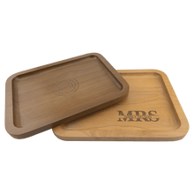 Load image into Gallery viewer, 13 5/8" x 10 5/8" Tray with 9" x 12" Recessed Center, Personalized Engraving Gifts shipped from USA.
