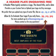 Load image into Gallery viewer, Rosewood Piano Finish Completed Perpetual Plaque-84 Name Plates
