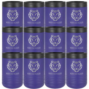 Custom Bulk (12 Count), ($18.00 Each) Polar Camel Stainless Steel Vacuum Insulated Beverage Holder