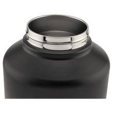 Load image into Gallery viewer, Personalized Polar Camel Insulated Jug, 64 oz or 128 oz, Black Stainless Steel, Laser Engraved
