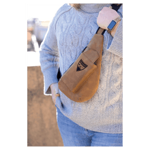 Load image into Gallery viewer, Custom Crescent Bag - Laserable Leatherette, Creekside Collection, Personalized Engraving Gifts shipped from USA.
