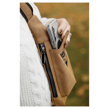 Load image into Gallery viewer, Custom Crescent Bag - Laserable Leatherette, Creekside Collection, Personalized Engraving Gifts shipped from USA.
