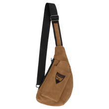 Load image into Gallery viewer, Custom Crescent Bag - Laserable Leatherette, Creekside Collection, Personalized Engraving Gifts shipped from USA.
