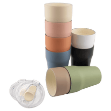 Load image into Gallery viewer, Engraved Christmas Tumbler, 13 oz Polar Camel Ceramic-Lined Coffee Cup with Slider Lid, 25 Holiday Designs, 8 Colors Personalized Engraving Gifts shipped from USA.
