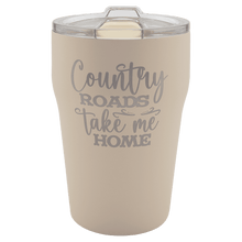 Load image into Gallery viewer, Engraved Christmas Tumbler, 13 oz Polar Camel Ceramic-Lined Coffee Cup with Slider Lid, 25 Holiday Designs, 8 Colors Personalized Engraving Gifts shipped from USA.

