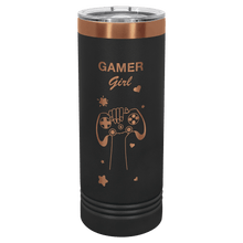 Load image into Gallery viewer, 22 oz. Polar Camel Skinny Tumbler with Slider Lid
