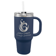 Load image into Gallery viewer, Polar Camel 32 oz. Travel Mug with Snap Lid and Straw, Personalized Engraving Gifts shipped from USA.
