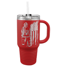 Load image into Gallery viewer, Polar Camel 32 oz. Travel Mug with Snap Lid and Straw, Personalized Engraving Gifts shipped from USA.
