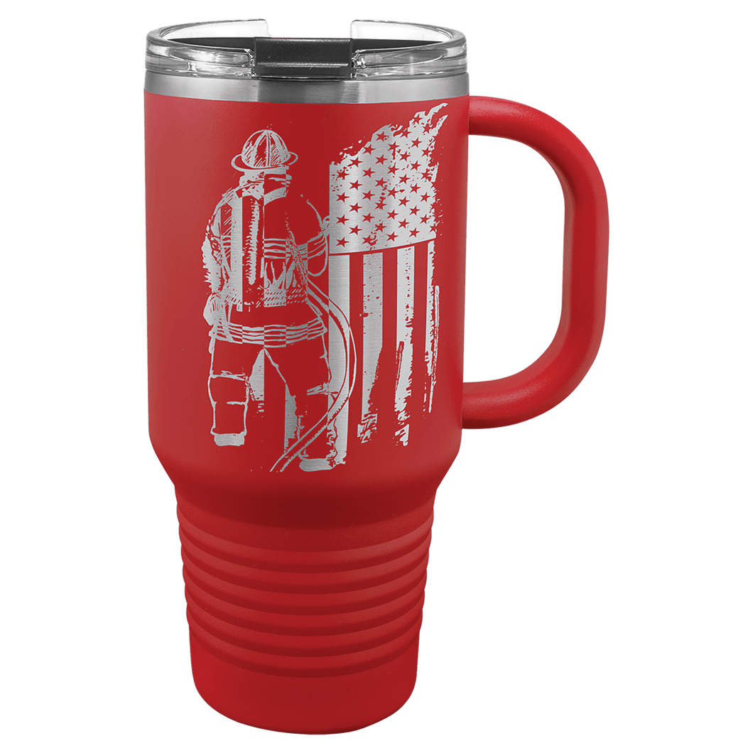 Polar Camel 32 oz. Travel Mug with Snap Lid and Straw, Personalized Engraving Gifts shipped from USA.